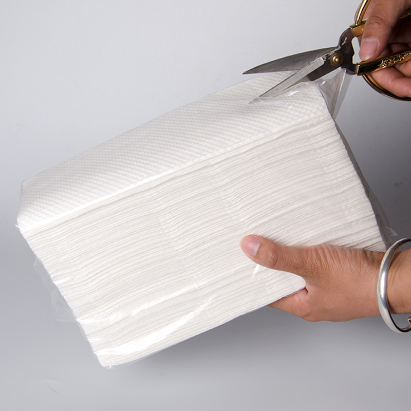 加厚吸水厨房用纸擦手纸吸油纸酒店卫生间家用抽纸巾-整箱10包共1200