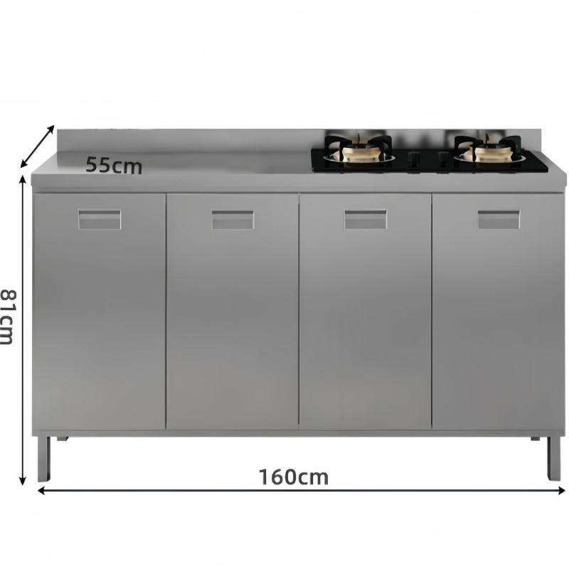 依韵珂灶台柜160*55*81cm个高清大图