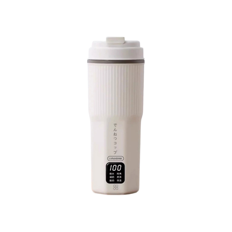 丽特斐 便携式电热水杯LW-K03暖白500ml