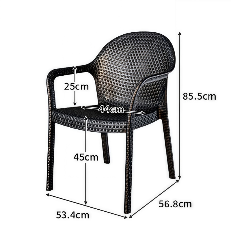 桃锦堂户外桌椅4椅套高清大图