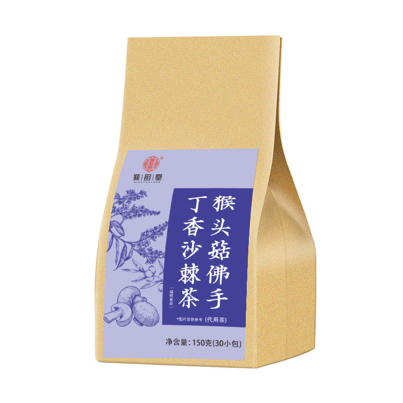 谯韵堂 猴头菇佛手丁香沙棘茶150g/袋高清大图