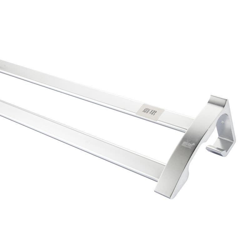 蔚珺太空铝双层毛巾杆通用型个图片