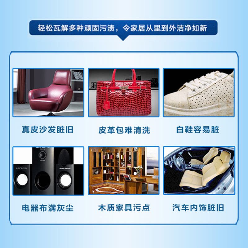 家柏饰(CORATED)宜亮多功能去污膏皮革皮具皮包清洁剂汽车家具沙发通用清洗剂260g图片