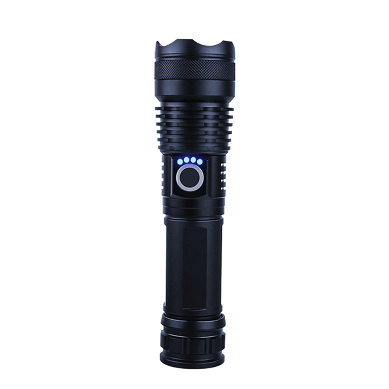 凯圣蓝 G5 IP65 五档 额定功率10W/1000LM 强光调焦电筒 (计价单位:个) 黑色高清大图