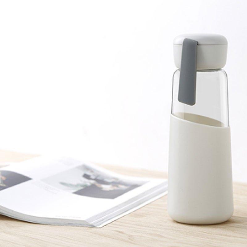 哲飞家居玻璃杯水杯子女学生可爱简约韩式茶杯创意潮流随手杯生活日用