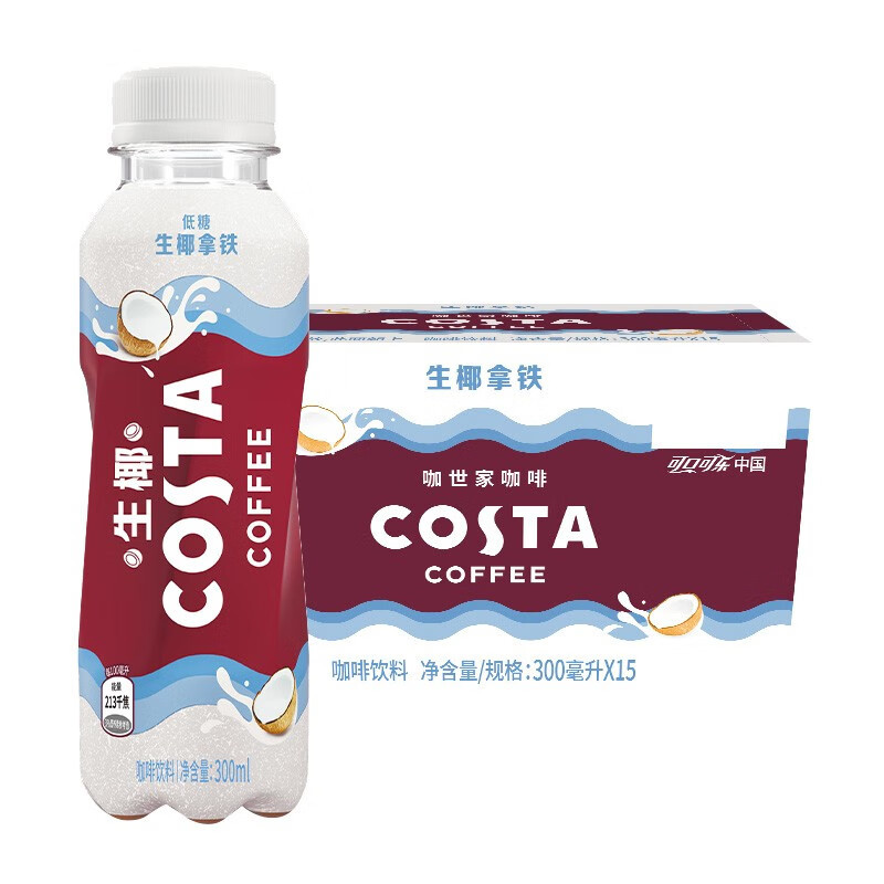 costa咖世家生椰拿铁咖啡300ml