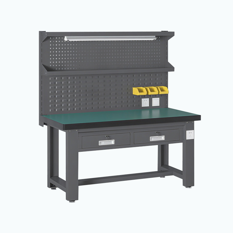 臻远 ZY5073038 重型工作台 平二抽+挂板 1200*750*1720mm