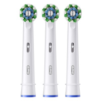 博朗欧乐B 电动牙刷头 交叉刷毛 多角度清洁型 显示性刷毛 三支装 EB50-3