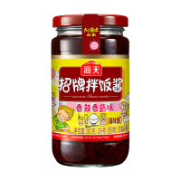 海天招牌拌饭酱300g香辣味香菇酱佐餐下饭菜拌面辣椒酱火锅调味酱