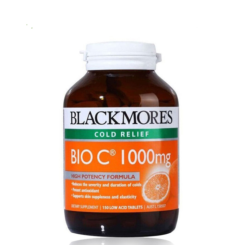 bio c vc复合维生素c 1000mg 150片 1瓶装 片剂 澳大利亚进口