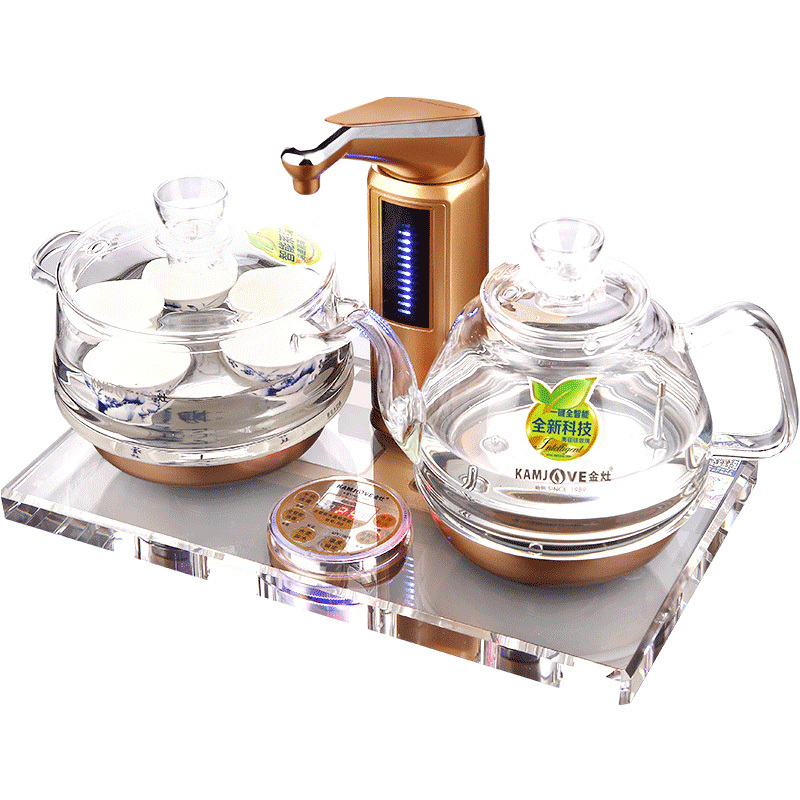 金灶 B8 烧水壶 全智能玻璃电茶壶 全智能自动上水电热水壶