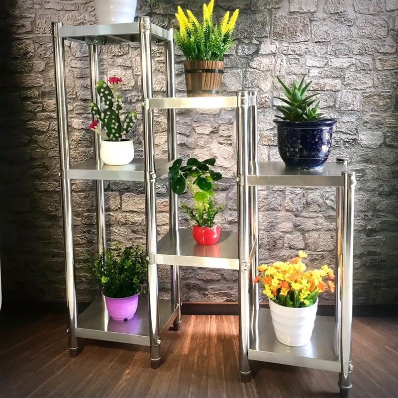 工匠时光花架工匠时光室内花架子多肉阳台不锈钢落地式置物花架多层室外小盆栽墙角铁艺 价格图片品牌报价 苏宁易购工匠时光凯易家具专卖店