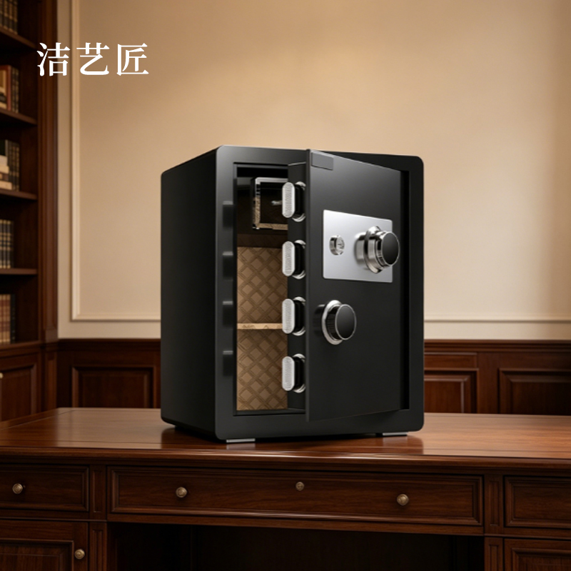 洁艺匠 JYJ7331 保险箱 80*45*40cm (计价单位:个)黑色高清大图