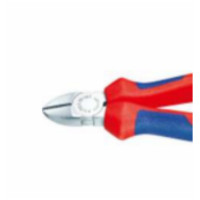凯尼派克 KNIPEX 70 05 125125mm 斜口钳(镀铬头部 双色双重材料绝缘手柄)