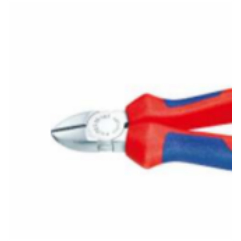 凯尼派克 KNIPEX 70 05 125125mm 斜口钳(镀铬头部 双色双重材料绝缘手柄)