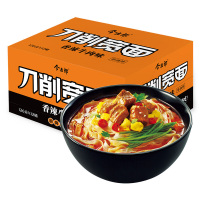 今麦郎 非油炸刀削宽面泡面方便面 刀削宽面 香辣牛肉味 12桶 126g*12整箱泡面 非油炸刀削面