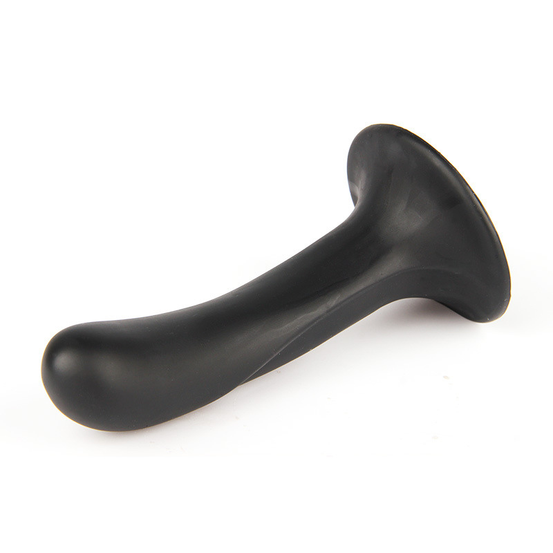 FAYA3.3CM小鲜肉G点后庭按摩男女用肛门自慰器情趣性用品吸盘硅胶拉拉 黑色大号3.3一个高清大图
