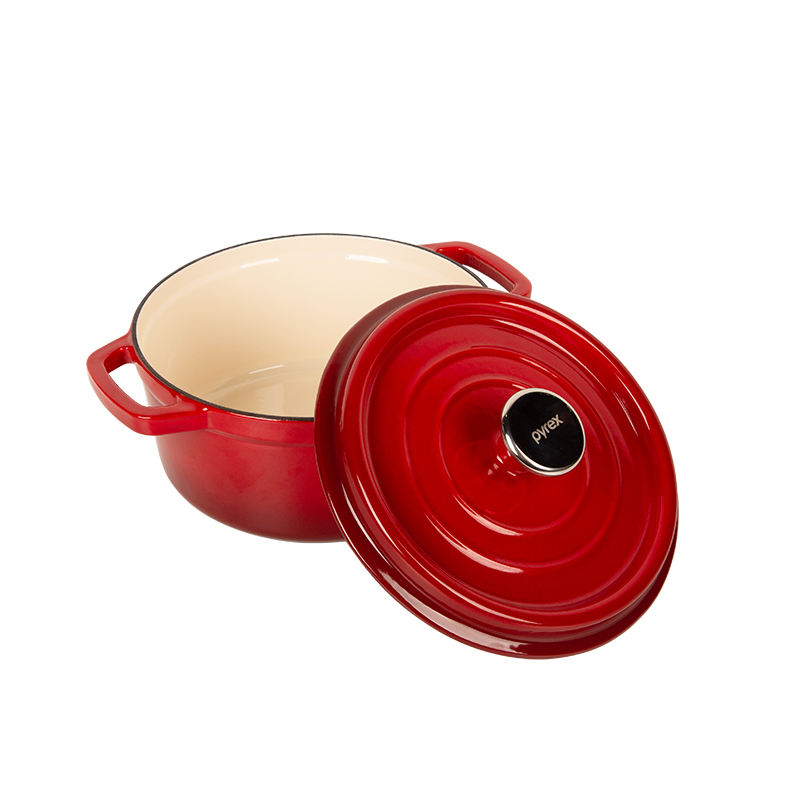 康宁pyrex 尚厨釉彩珐琅锅(22CM炖锅)PX-SCYC22/HP高清大图