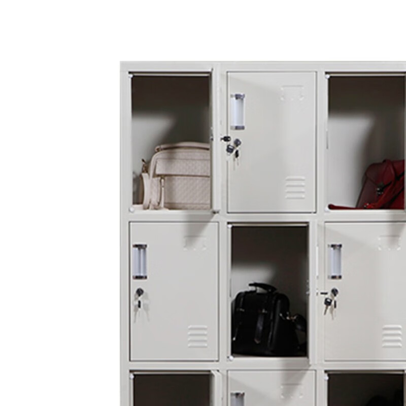 优企 更衣柜铁皮柜 十二门 900*350*1800mm (0.4mm厚) 台高清大图