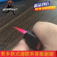 新款双汇防风打火机个性包画塑料电子充气直冲火焰便利店圆机包邮