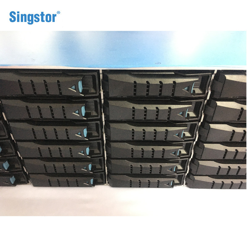 鑫云(Singstor)SS300P-24R真人秀影视后期 4K视频在线剪辑 光纤共享磁盘阵列存储 标配 裸机+240T