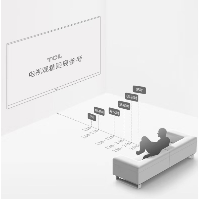 TCL 官方旗舰 65Q1 65英寸智能 电视AI人工智能 超大视野 MEMC运动防抖 65吋 液晶 平板电视机