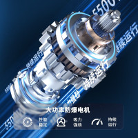 扬子(YANGZI)脉冲防爆吸尘器 大功率工业吸尘器 干湿多用导静电工厂铁屑粉尘吸水机 整机防爆YZ-FC75电动款