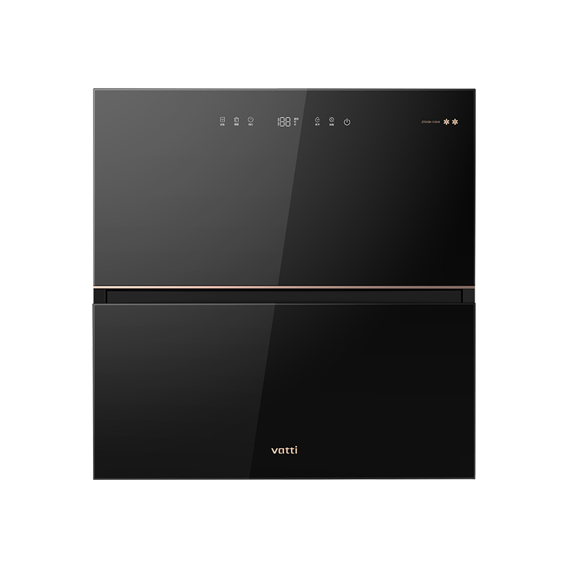 [线上品]华帝(vatti)110升嵌入式消毒柜i13040消毒机光波+紫外线双重消毒二星级标准自动烘干