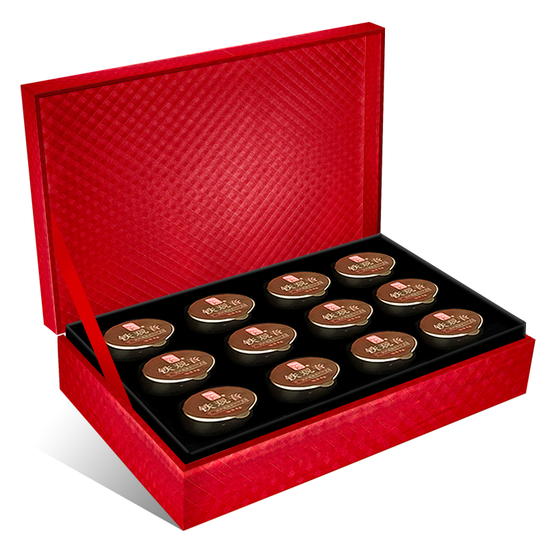 一农精装小罐装茶叶礼盒装 12罐 特级浓香安溪铁观音60g 小金罐装乌龙