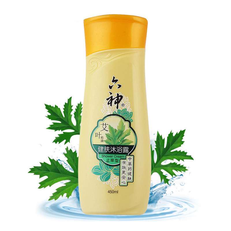 六神艾叶健肤沐浴露止痒型450ml