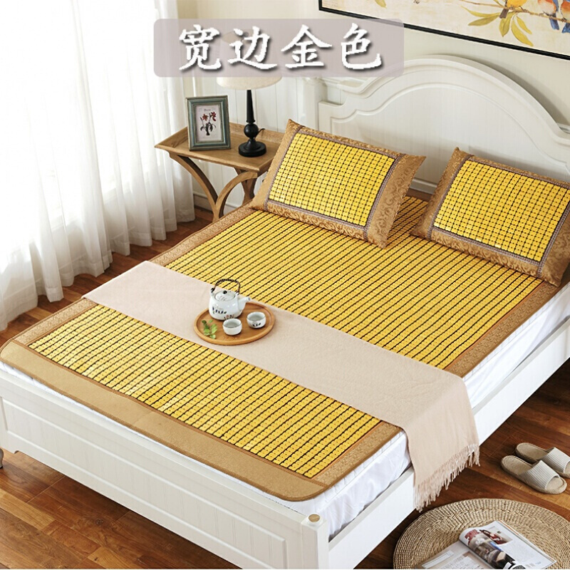方块麻将凉席1.8m床麻将席1.5m2m床夏季凉席1.2竹席学生单人宿舍
