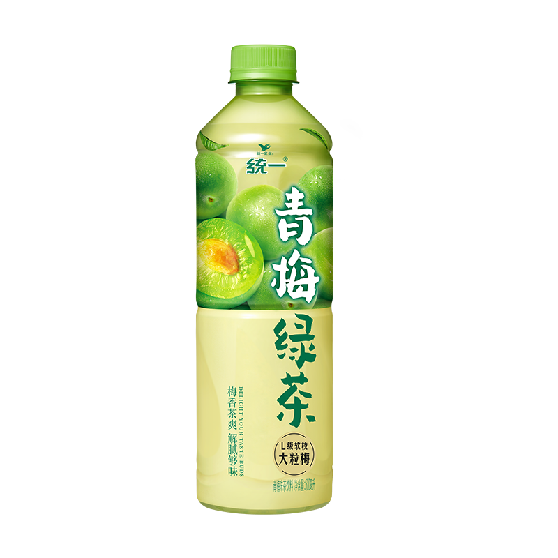 统一青梅绿茶饮料