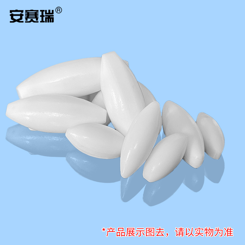 安赛瑞 聚四氟磁力搅拌子-材质:氟乙烯,颜色:白色,尺寸:A45(15×45mm),规格:2个装 600208