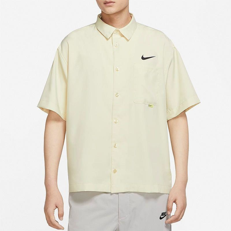 NIKE耐克衬衫运动休闲舒适透气宽松男装DX6308-244 D