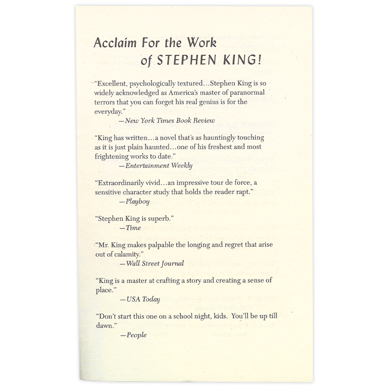 [正版]后来 英文原版 Later 斯蒂芬金Stephen King 恐怖小说 搭四季奇谭 闪灵 宠物公墓 血如泉高清大图