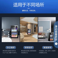 美菱 (MELING)立式家用冰吧 冷藏保鲜迷你展示柜 茶叶水果护肤品小型冰柜SC-120