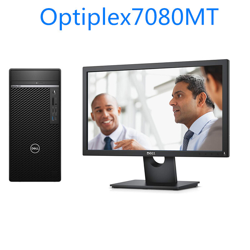 戴尔（Dell）Optiplex7080MT商用电脑整机21.5英寸显示器（ i7-10700 8G 1T 4G独）高清大图