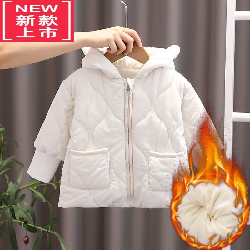 可莉允男童棉服冬季加厚加绒婴儿棉袄冬装宝宝外套冬款儿童棉衣2022新款图片