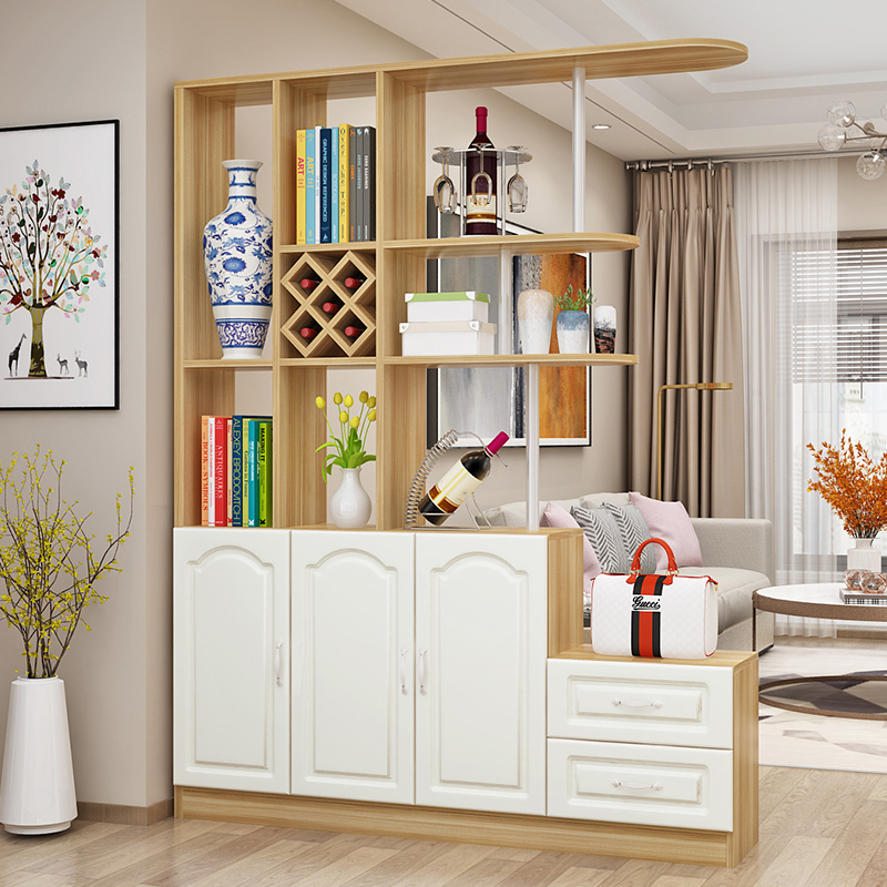 寻木匠酒柜现代简约客厅隔断柜屏风柜进间厅柜装饰柜置物架鞋柜玄关柜