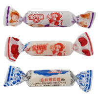 金丝猴圆柱奶糖原味奶糖红豆味奶糖香芋味奶糖果零食散装500g（目前只有红豆味）