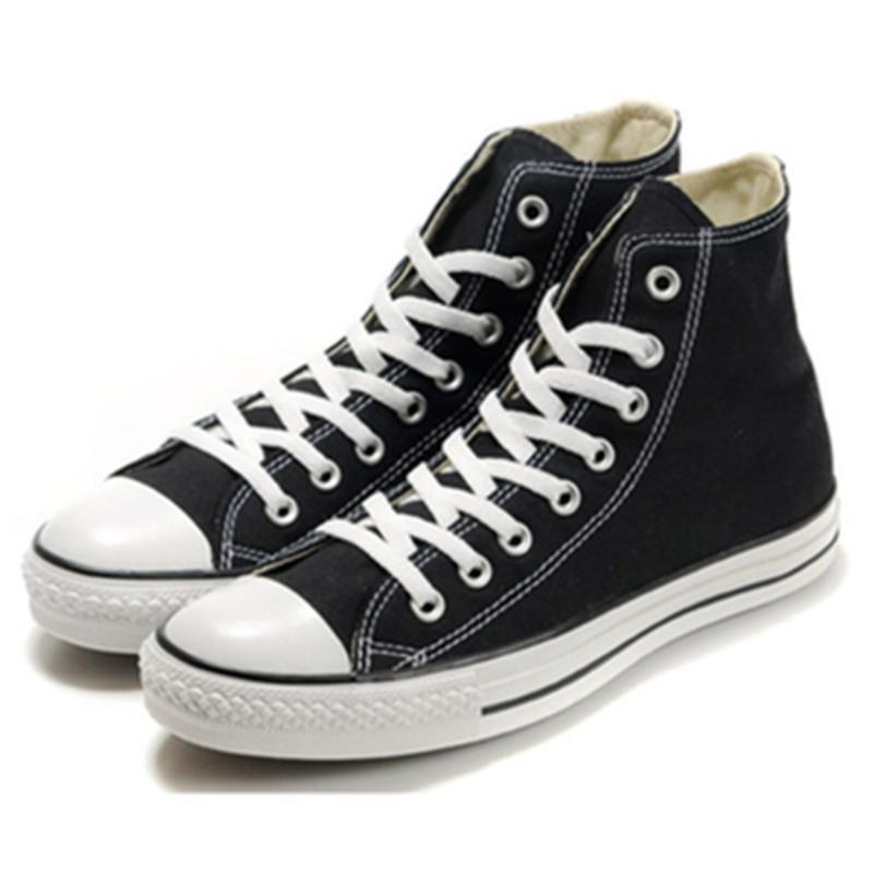 35 匡all匡star canvas women men shoes男女低高帮黑白色硫化帆布鞋
