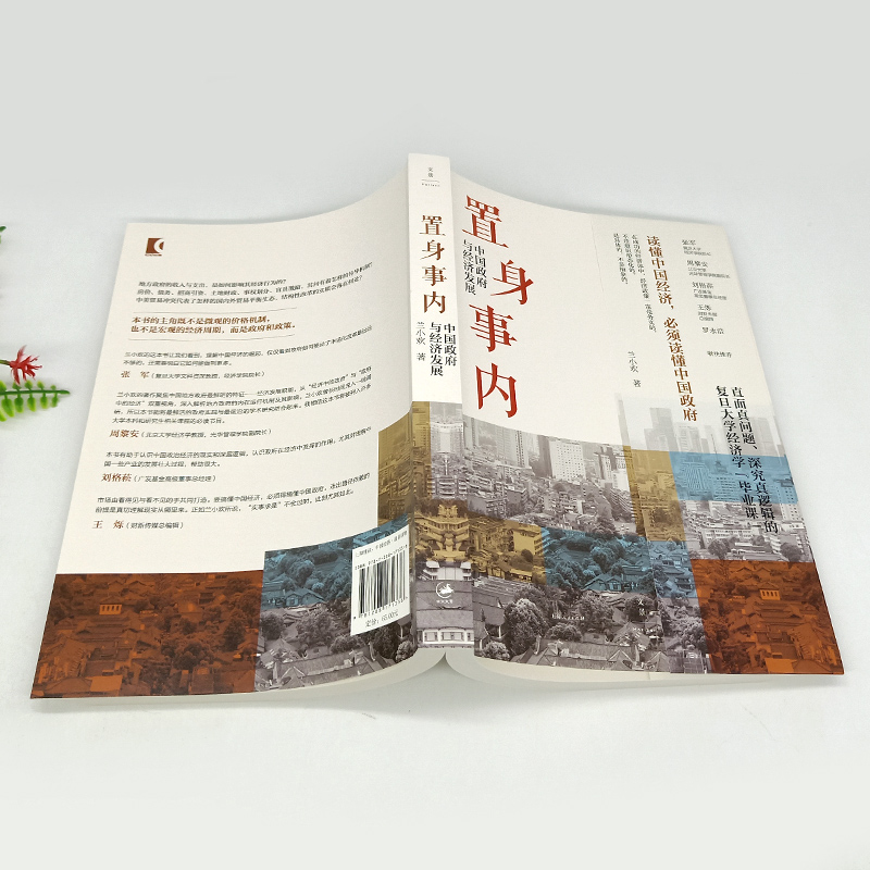 [套装4册]小镇喧嚣+置身事内+县乡中国 +乡土中国 [正版]书店 置身事内 中国政府与经济发展兰小欢著罗永浩刘格菘高清大图