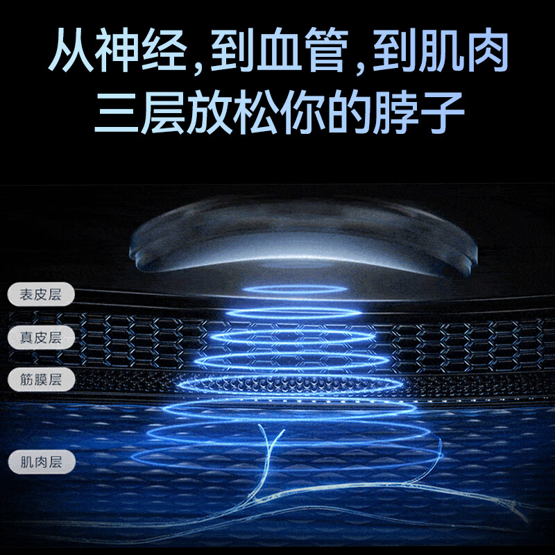 SKG颈椎按摩仪-脉冲G1-3舒享灰色高清大图