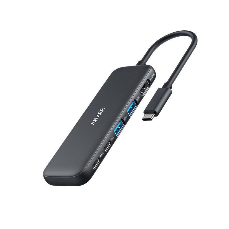 安克(anker)安克(anker) T Type-C拓展坞PD100W快充usb延长线hdmi转接头 A8355611高清大图