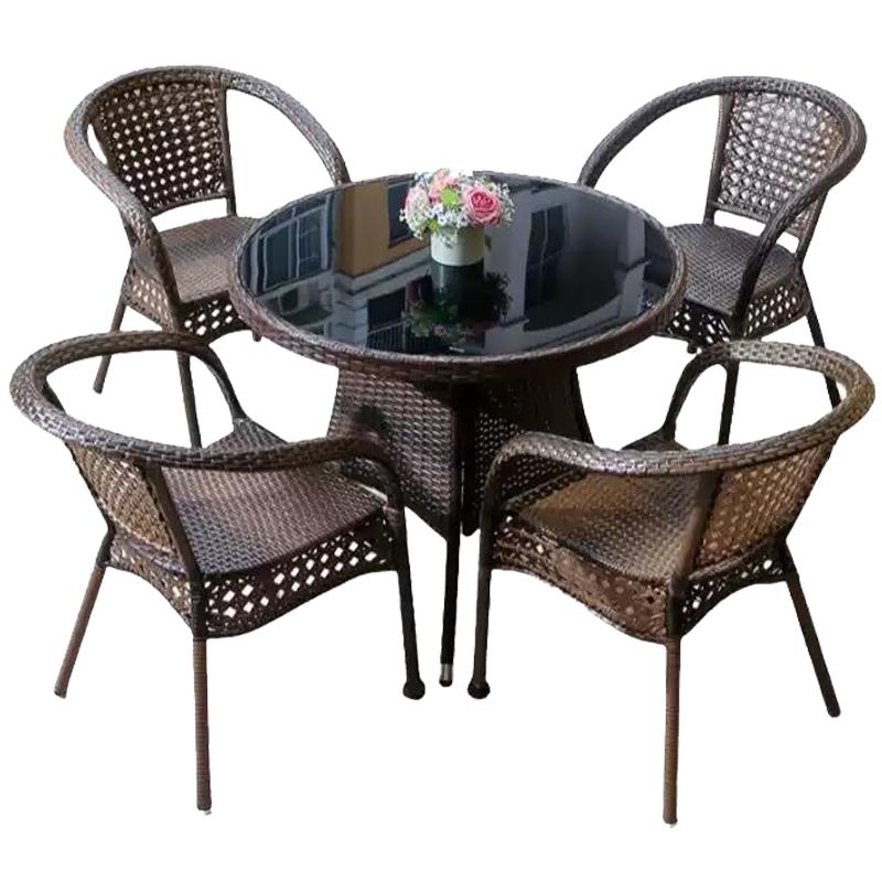 彭梵 休闲户外桌椅组合 900*900*740mm 套