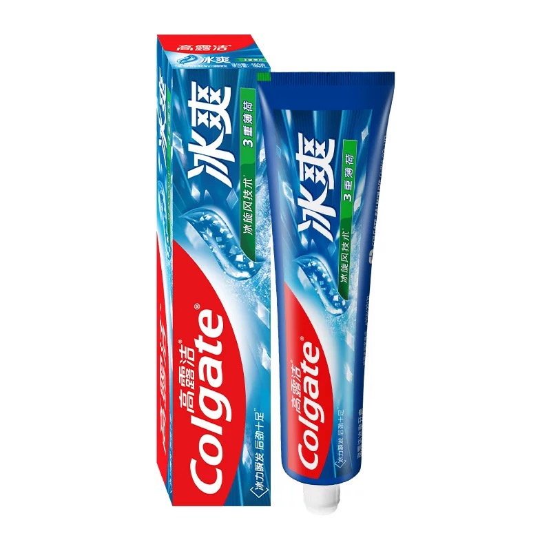 高露洁(Colgate)冰爽牙膏三重薄-150g(1支)