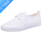 SUNTEKddoo夏季薄款透气小白鞋女款2023新款夏款镂空休闲运动球鞋护士鞋