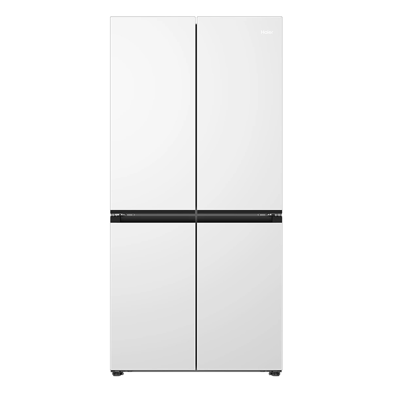 海尔540l超薄零嵌入白色十字四门对开门一级能效风冷冰箱bcd540wghtd