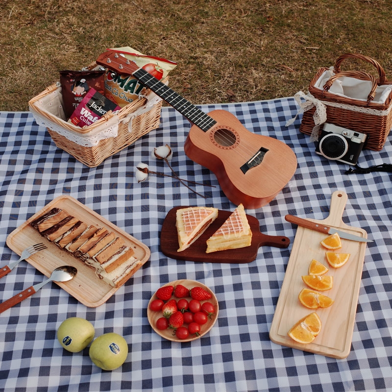闪电客郊游野餐垫防潮ins风野餐布春游户外野炊地垫子用品草坪便携