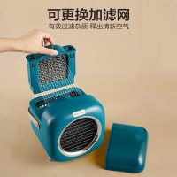 小熊(Bear) 取暖器桌面电暖器 家用暖风机 迷你小型便携 无雾加湿取暖二合一 DNQ-A06R1 无雾加湿丨孕婴适用